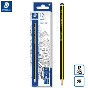 STAEDTLER Noris Triangular 2B Pencil 12’s